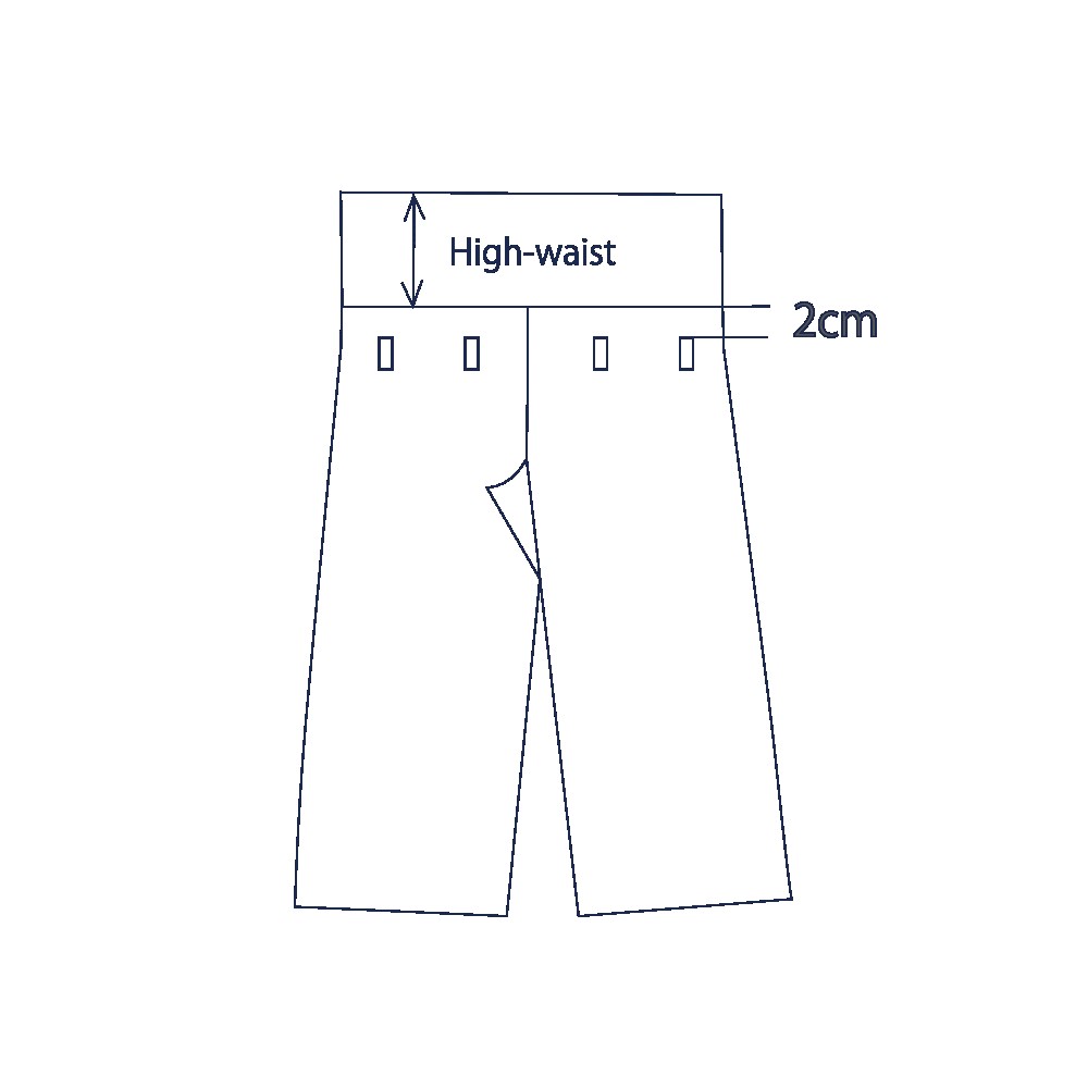 High waist